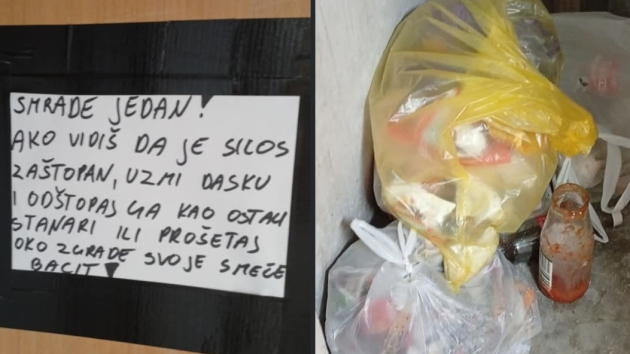 Stanari pucaju po šavovima: Smeće preplavilo Šibenik, a poruke postale brutalno iskrene