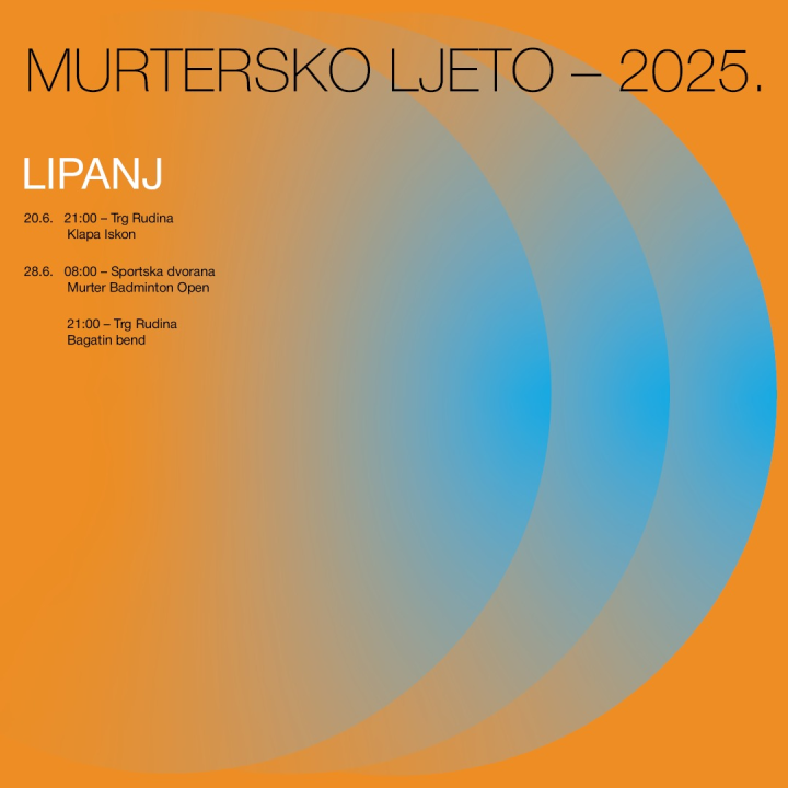 Program Murterskog ljeta 2025.