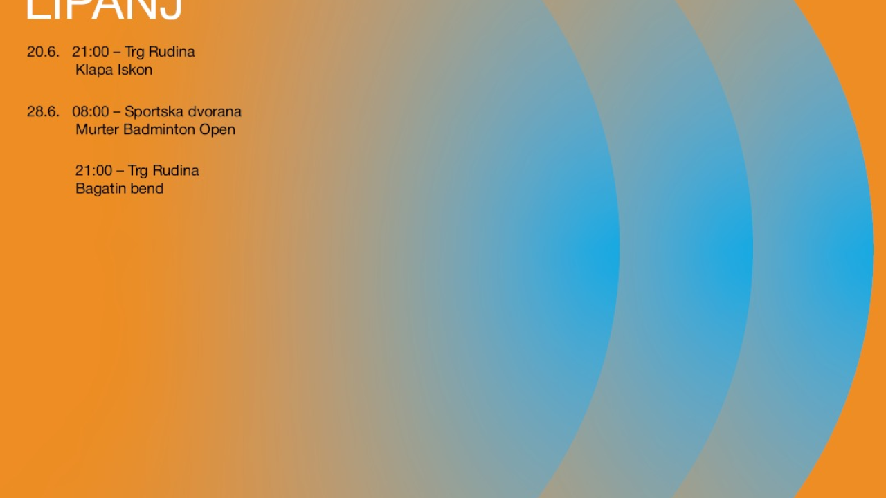 Murtersko ljeto 2025.: Tri mjeseca glazbe, zabave, sporta i kulturnih manifestacija