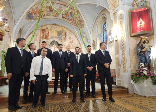 Fotografija 1 -  Pivači sv. Jakova uveličali proslavu u Mađarskoj