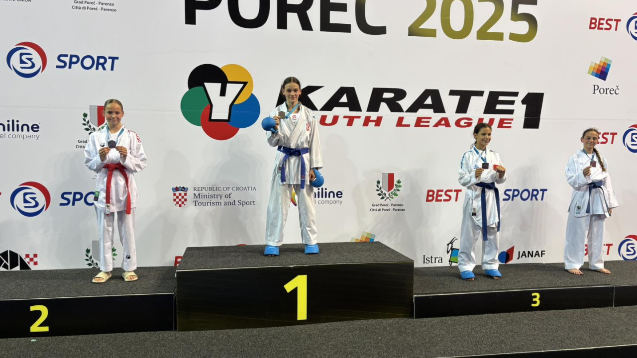 Vodička karatašica Lili Klarin uzela srebro na Svjetskom kupu, nakon sudjelovanja u poznatom kampu