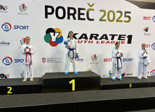 Vodička karatašica Lili Klarin uzela srebro na Svjetskom kupu, nakon sudjelovanja u poznatom kampu