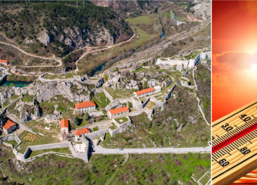 Operativni centar civilne zaštite izdao upozorenje na toplinski val za kninsku regiju