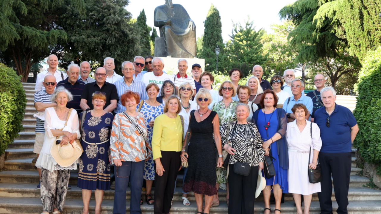 Bivši maturanti šibenske Gimnazije Antuna Vrančića proslavili 55. godišnjicu mature
