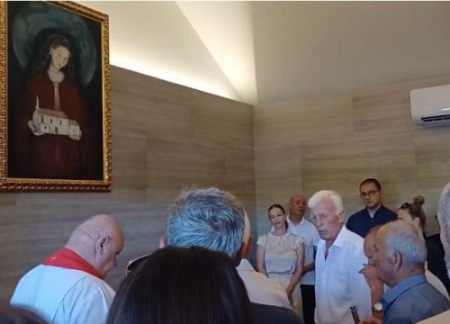 Župljani naručili sliku 'Neveška Gospa', blagoslovljena na blagdan patrona