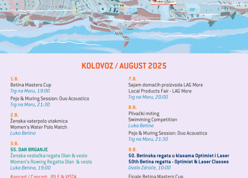 Fotografija 1 - Betina priprema bogato ljeto: Koncerti, regate, sportska natjecanja i tradicija na svakom koraku