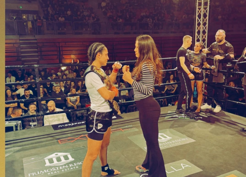 Fotografija 4 - FOTO Karmela Makelja traži revanš protiv Bjelogrlić na 'Golden Fight 9': 'Sutrašnji meč bit će najpamtljiviji'