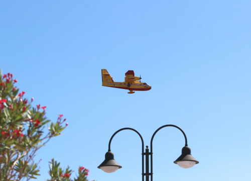 Fotografija 1 - Gašenje požara kod Primoštena pokazalo svu moć zračnih snaga