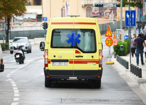 Ukrajinka (23) teško ozlijeđena u padu s bicikle u Šibeniku