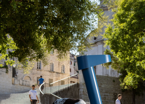 Fotografija 10 - Šibenik postavio deset novih gradskih česmi čiji dizajn potpisuje Ante Filipović Grčić