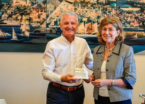 Fotografija 7 - Željko Burić primio veleposlanicu Portugala Mariu Manuel Durão