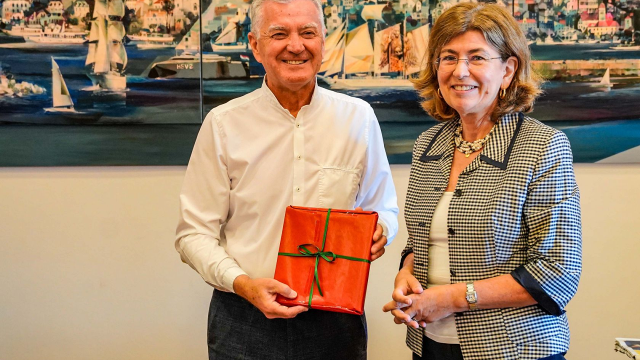 Željko Burić primio veleposlanicu Portugala Mariu Manuel Durão