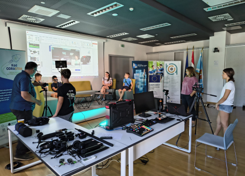 Mladi otkrili svijet podcasta u sklopu radionice ‘Sastavi svoj studio – snimi svoj podcast’