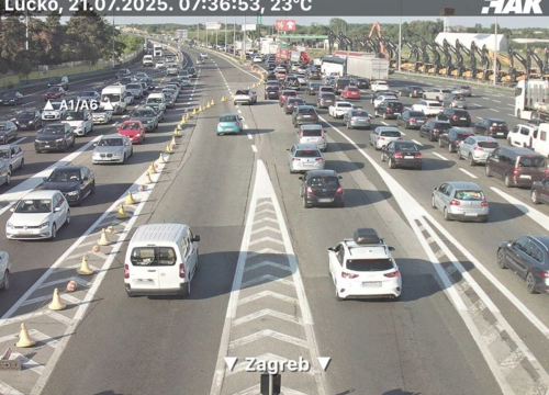 Gužve od ranog jutra: Kolona na Lučkom u smjeru Dalmacije