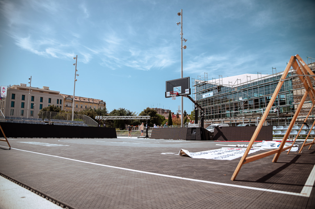 Poljana se pretvorila u košarkaško igralište: Večeras nas očekuje zadnji kvalifikacijski turnir