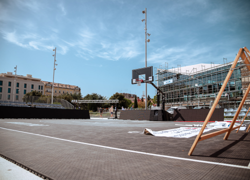 Fotografija 2 - Poljana se pretvorila u košarkaško igralište: Večeras nas očekuje zadnji kvalifikacijski turnir