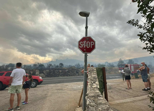 Fotografija 1 - Izbio požar u Jasenovu: Više vatrogasnih postaja izašlo na teren