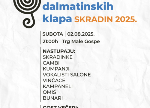 Fotografija 8 - FOTO: Doživite ljeto u Skradinu: Bogat program ispunjen predstavama, zabavom i dalmatinskom pjesmom