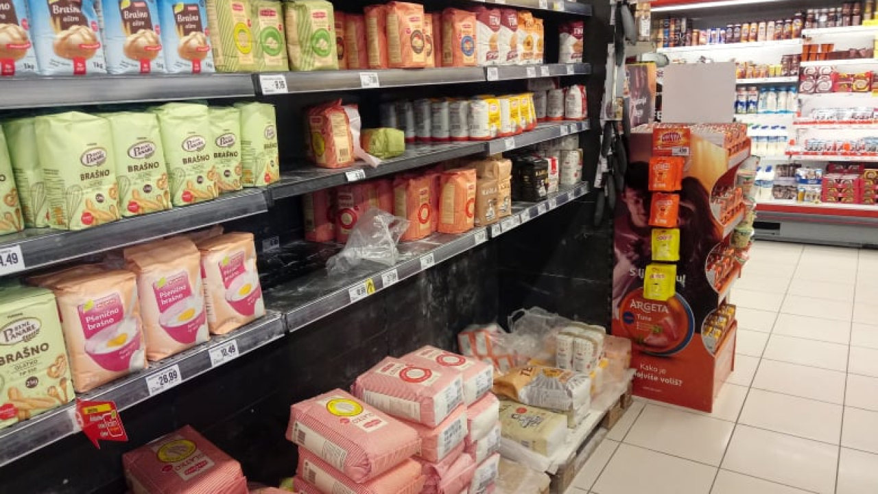 Šibensko-kninska županija pri vrhu po visini cijena u trgovačkim lancima