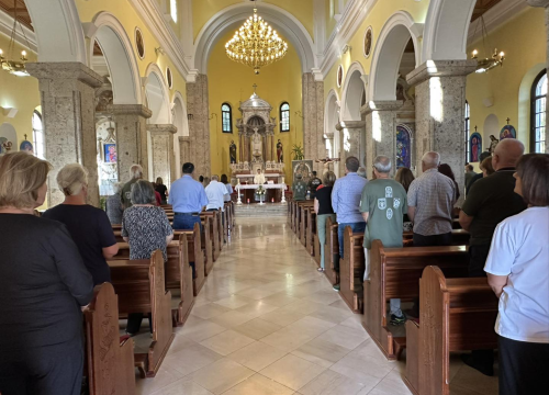Fotografija 1 - U Drnišu položeni vijenci i zapaljene svijeće