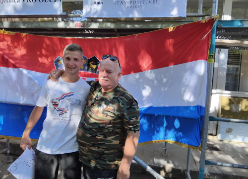 Fotografija 1 -  Ivan Džepina stigao u Knin nakon 16 dana trčanja i hodanja