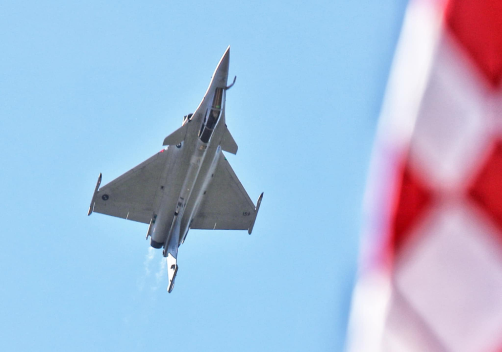 Impresivna 'Krila Oluje' i prelet Rafalea iznad Kninske tvrđave