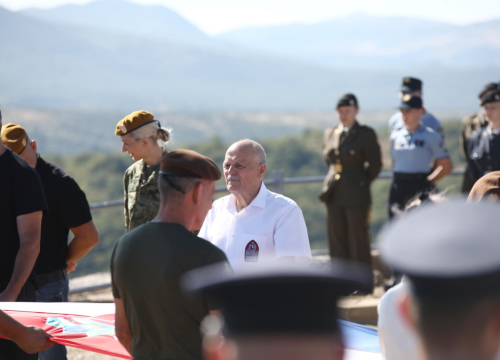 Fotografija 21 - Obilježavanje 30. obljetnice Oluje na Kninskoj tvrđavi i ulicama Knina