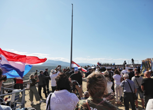Fotografija 29 - Obilježavanje 30. obljetnice Oluje na Kninskoj tvrđavi i ulicama Knina
