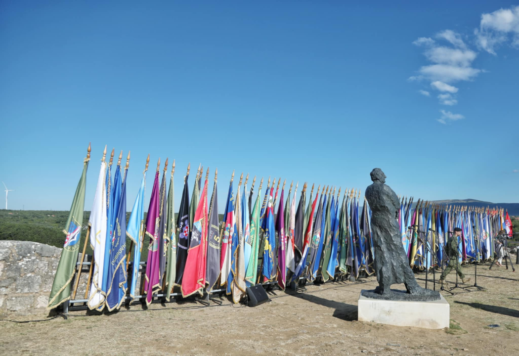 Obilježavanje 30. obljetnice Oluje na Kninskoj tvrđavi i ulicama Knina