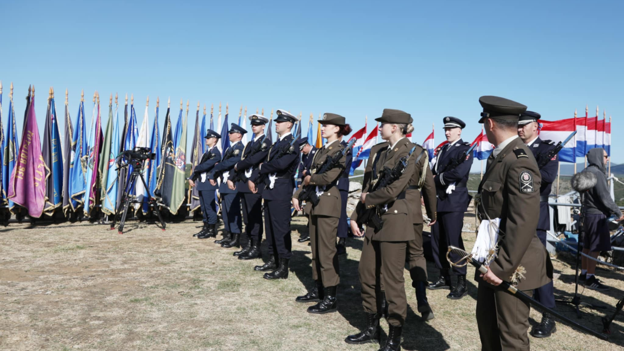 Knin u znaku Oluje: Pogledajte trenutke obilježavanja 30. obljetnice na Tvrđavi