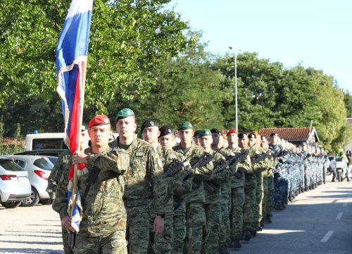 Fotografija 59 - Obilježavanje 30. obljetnice Oluje na Kninskoj tvrđavi i ulicama Knina
