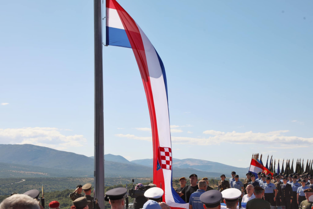 Obilježavanje 30. obljetnice Oluje na Kninskoj tvrđavi i ulicama Knina