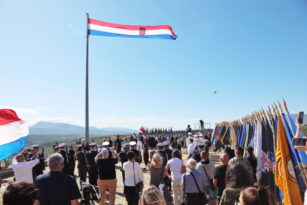 Obilježavanje 30. obljetnice Oluje na Kninskoj tvrđavi i ulicama Knina