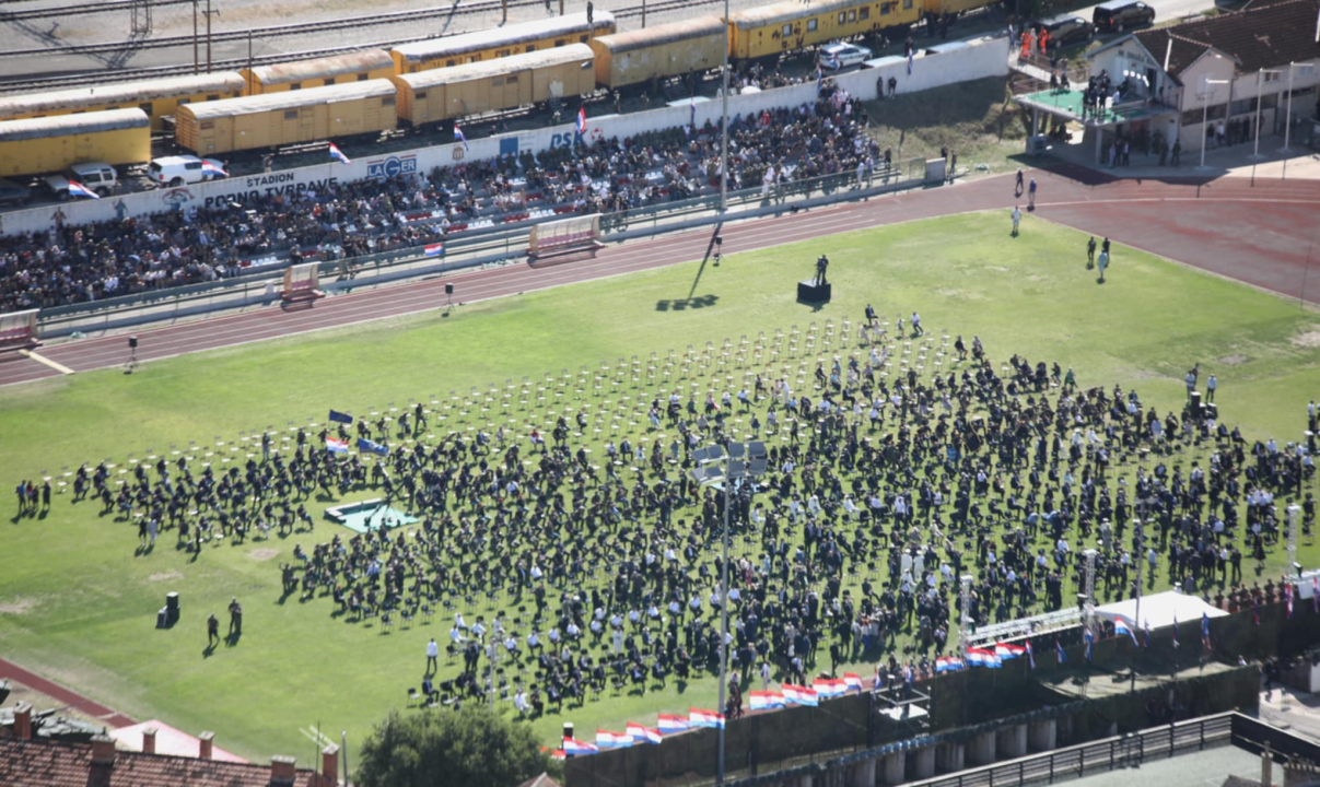 Obilježavanje 30. obljetnice Oluje na Kninskoj tvrđavi i ulicama Knina