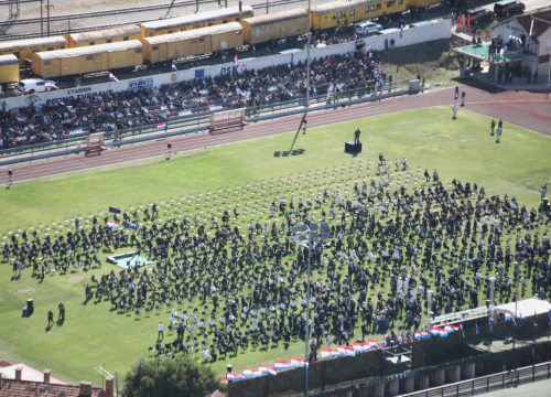 Fotografija 54 - Obilježavanje 30. obljetnice Oluje na Kninskoj tvrđavi i ulicama Knina