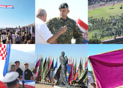 Knin u znaku Oluje: Pogledajte trenutke obilježavanja 30. obljetnice na Tvrđavi