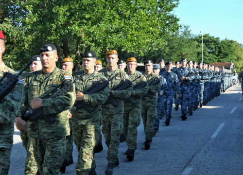 Fotografija 52 - Obilježavanje 30. obljetnice Oluje na Kninskoj tvrđavi i ulicama Knina