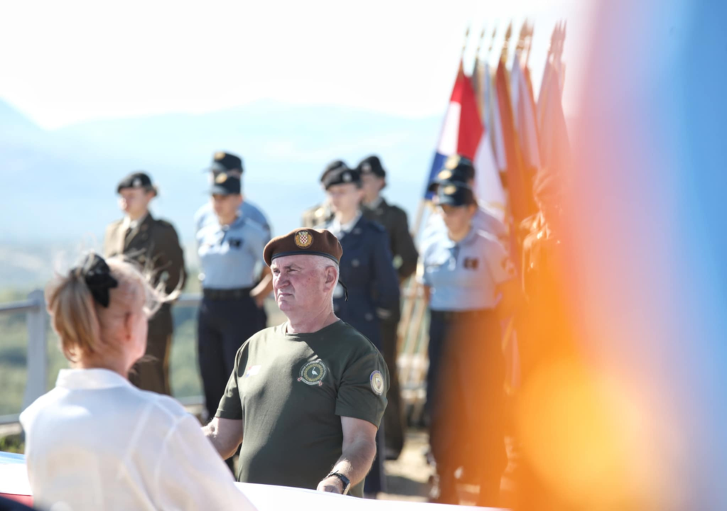 Obilježavanje 30. obljetnice Oluje na Kninskoj tvrđavi i ulicama Knina