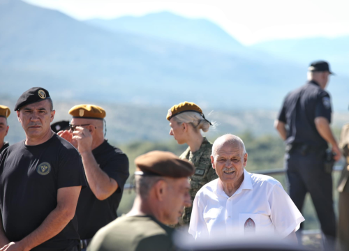 Fotografija 22 - Obilježavanje 30. obljetnice Oluje na Kninskoj tvrđavi i ulicama Knina