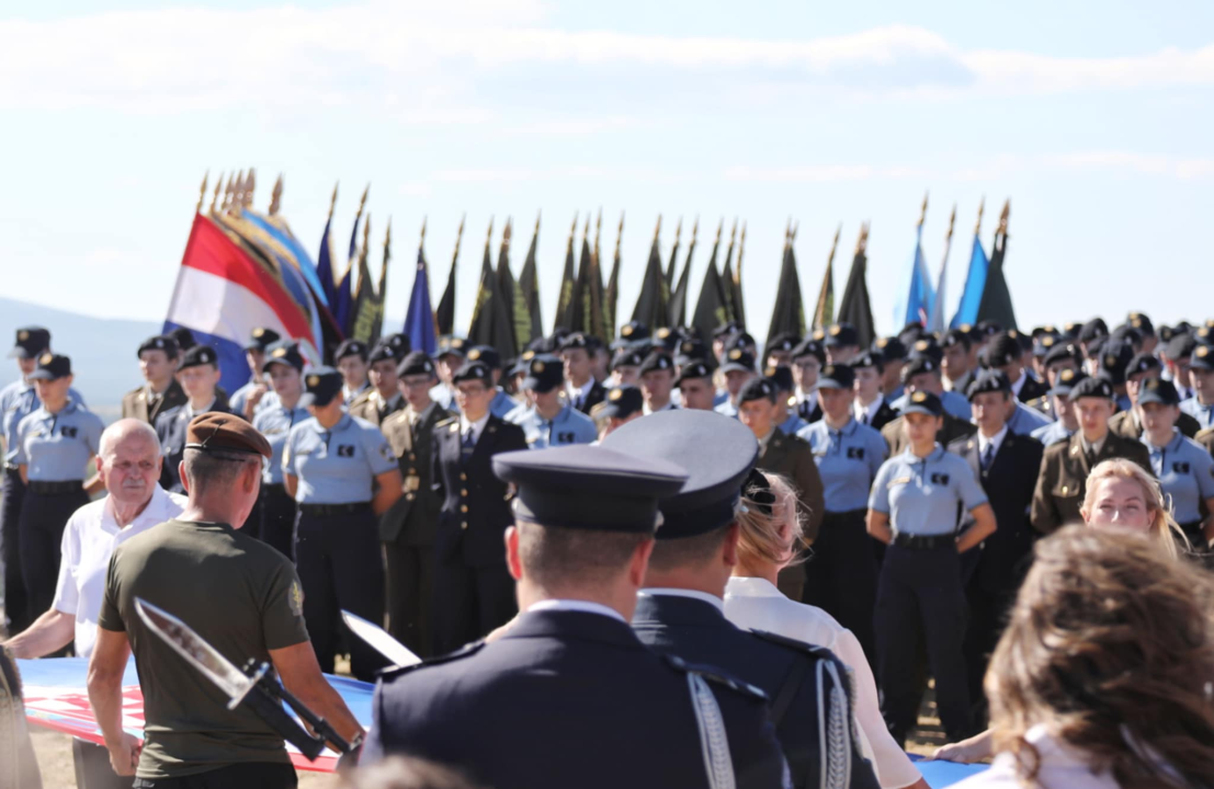 Obilježavanje 30. obljetnice Oluje na Kninskoj tvrđavi i ulicama Knina