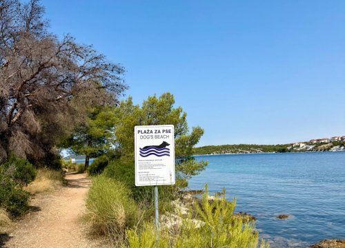 Fotografija 3 - Grebaštica dobila dvije plaže za pse: Sada vlasnici ljubimaca mogu bezbrižno uživati u moru