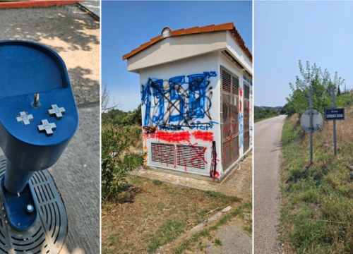 Vandali poharali Zaton, na meti česma, prometni znakovi, autobusna stajališta...