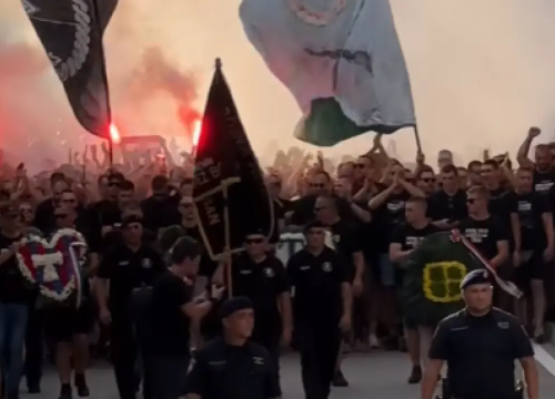 Udruge veterana osudile mimohod navijača u Kninu: Nije bilo zastave RH, isticao se HOS