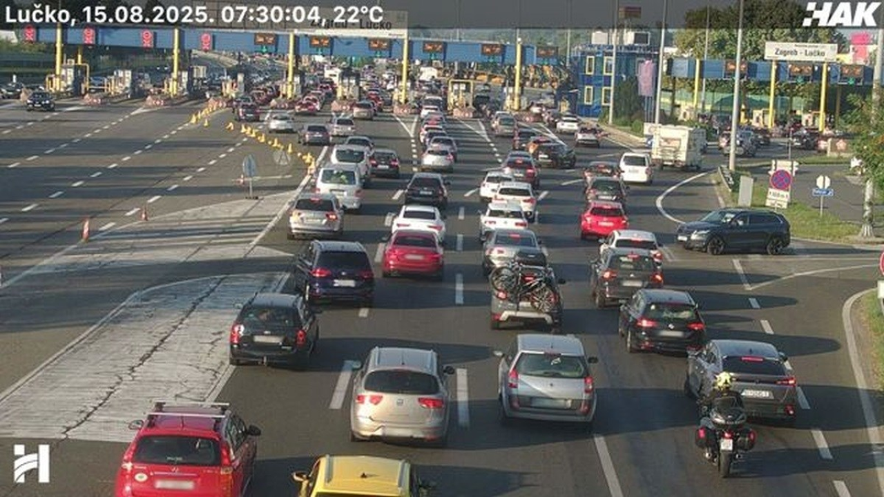 Na cestama od ranog jutra velike gužve: Na Lučkom kolona četiri kilometra