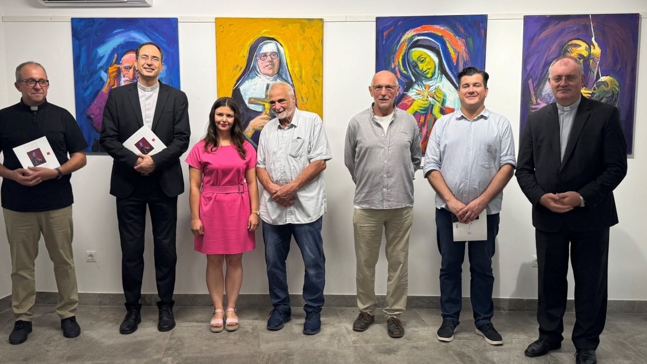 Izložba portreta hrvatskih svetaca i blaženika otvorena u galeriji Sv. Nikola Tavelić