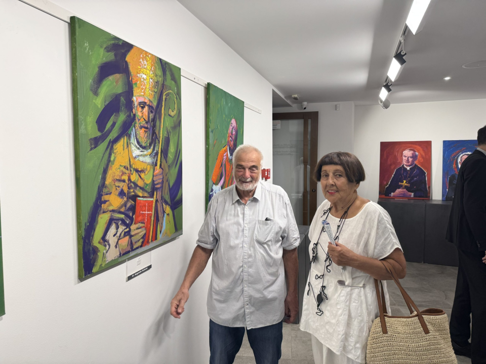 Izložba portreta hrvatskih svetaca i blaženika otvorena u galeriji Sv. Nikola Tavelić