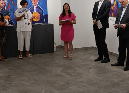 Fotografija 3 - Izložba portreta hrvatskih svetaca i blaženika otvorena u galeriji Sv. Nikola Tavelić