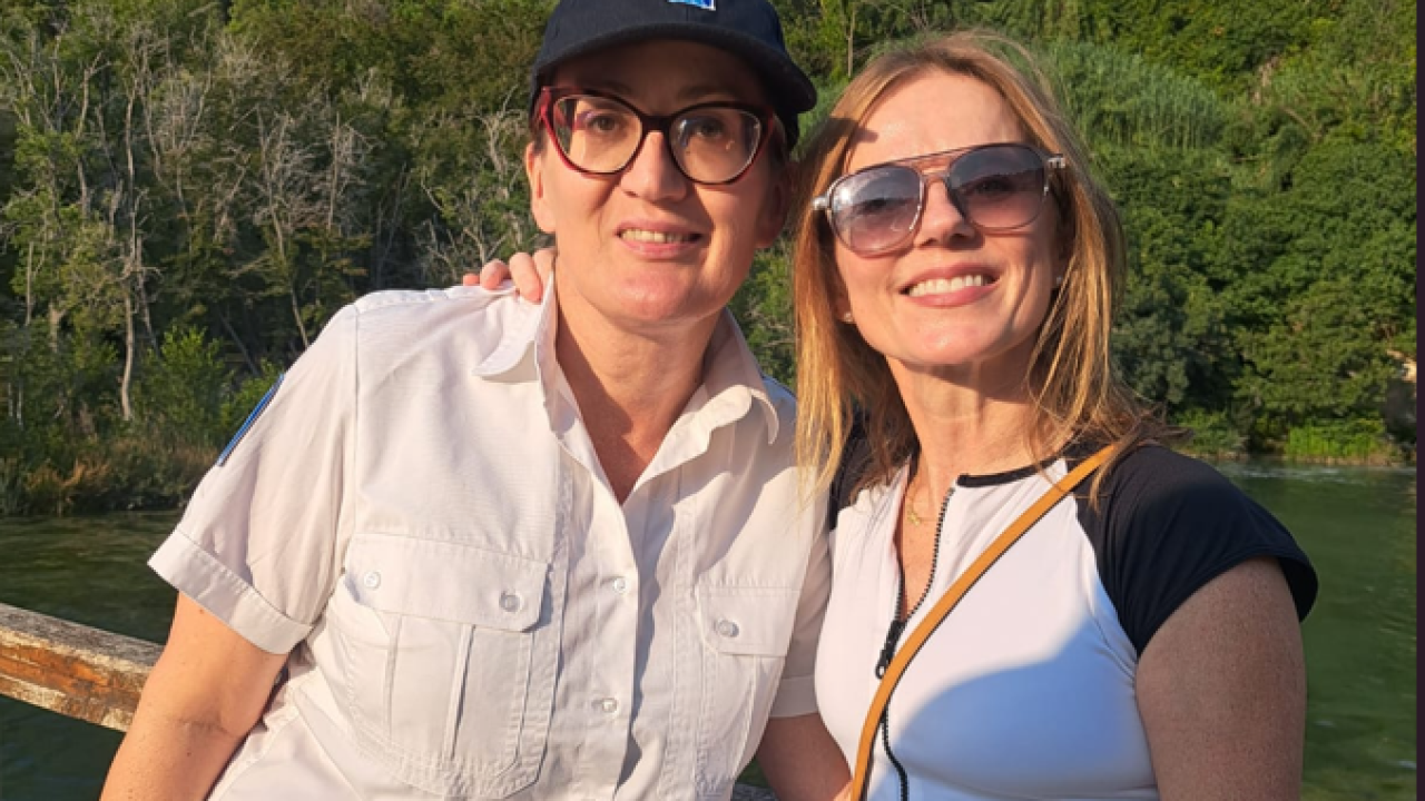 Geri Halliwell sa suprugom stigla u našu županiju: U NP Krka uživali na Skradinskom buku