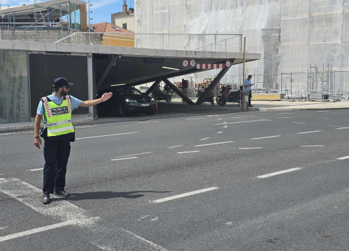 Prometni redar izašao spasiti stvar na kritičnoj točki u centru Šibenika