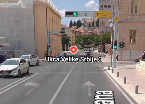 Provokacija u centru Šibenika: Pogledajte kako su na Google kartama nazvali gradsku ulicu